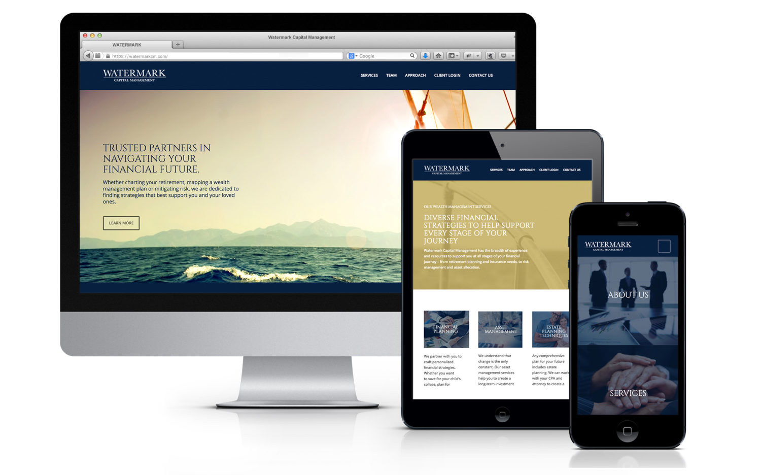 LAUNCHED: Watermark Capital Management's New Website - Dot Think Design